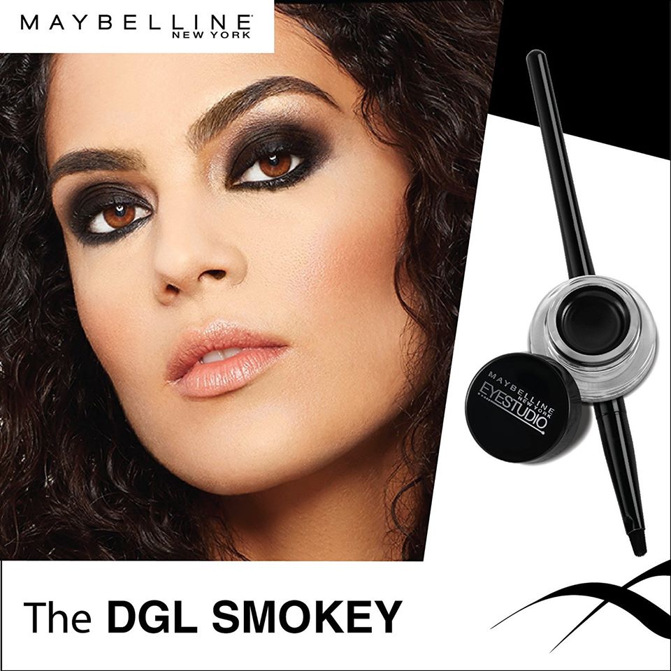 Maybelline New York Makeup Eyestudio Lasting Drama Gel Eye Liner, Blackest Black,
