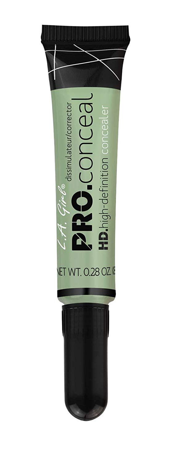 L.A. Girl Pro Conceal HD Concealer, Green Corrector, 0.28 Ounce