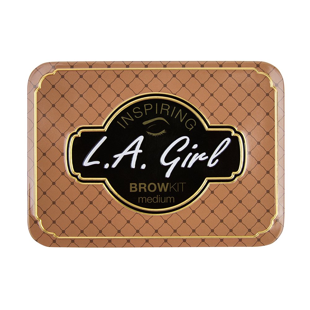 L.A. Girl Inspiring Brow Palette, Medium and Marvelous, 0.085 Ounce