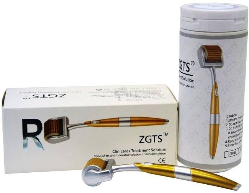 Derma Roller ZGTS Luxury Titanium Micro Needle,2ml gold